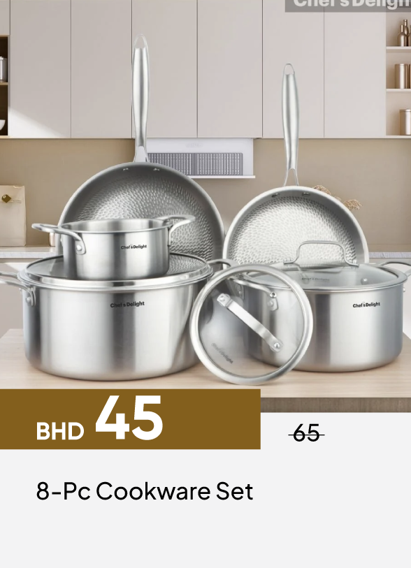GESB26-SDC-8-Pc Cookware Set
