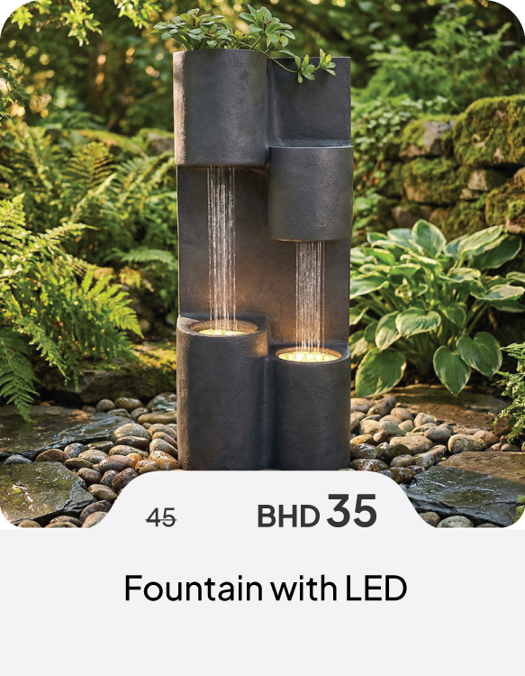 SSSB26-SD- Fountain with LED