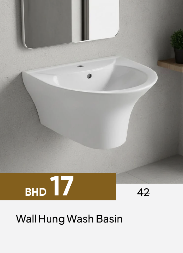 GESB26-SDC-Wall Hung Wash Basin