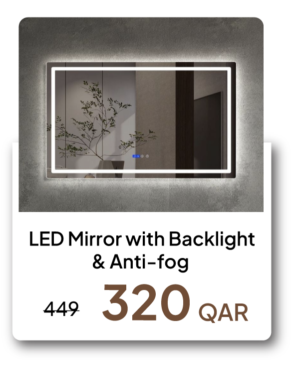 SOQ26-SDS-LED Mirror with Backlight