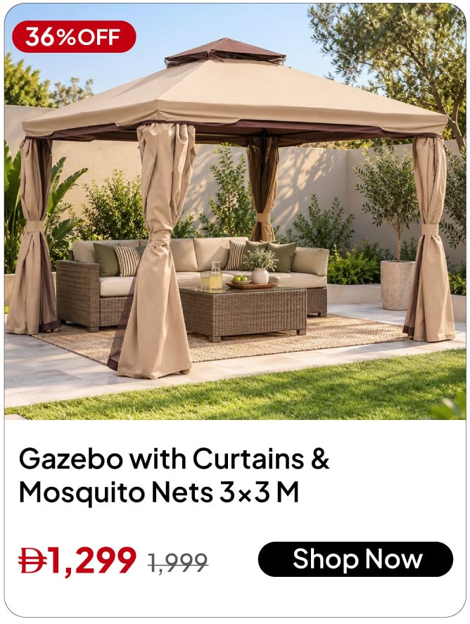U26-OB-Gazebo with C and Msqto Net